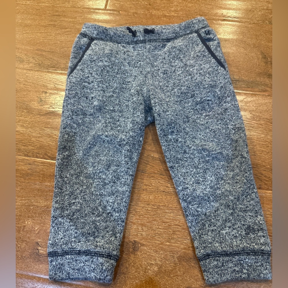 Janie and Jack Blue-Gray Kids Joggers
